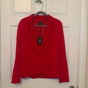 Red Adrianna Papell Blazer